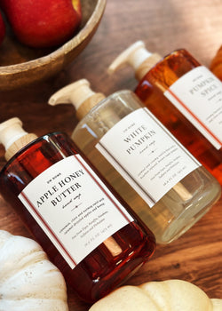Pumpkin Spice Glass Hand Soap 