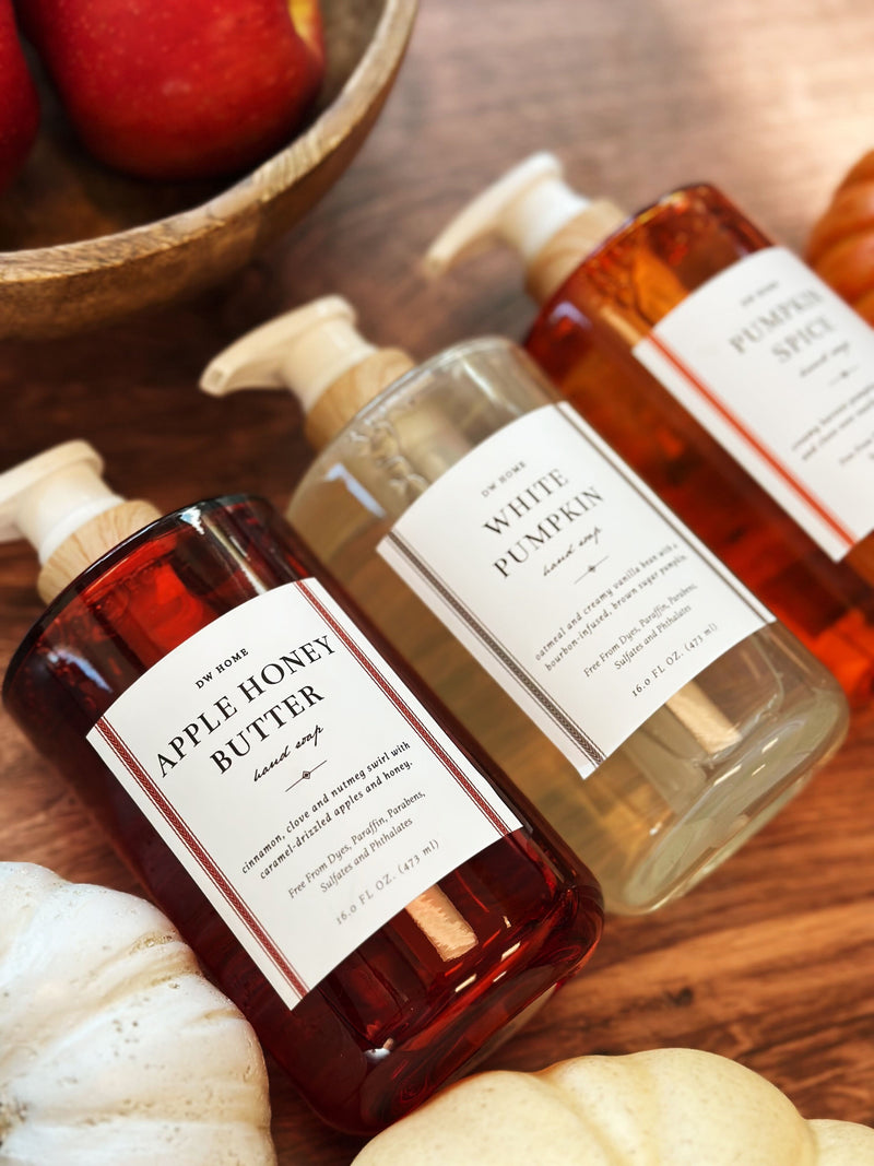 Pumpkin Spice Glass Hand Soap 