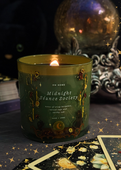 Midnight Séance Society Wooden Wick Candle