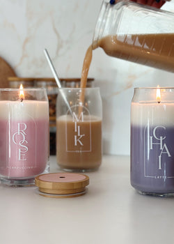 Jasmine Milk Tea Candle Single Wick