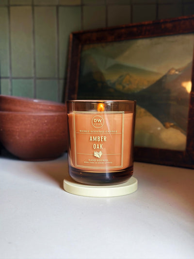Amber Oak - Mini Single Wick Candle