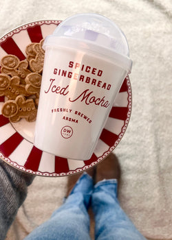 Spiced Gingerbread Iced Mocha Candle Single Wick