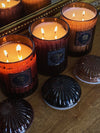 Amber Wood Candle Double Wick