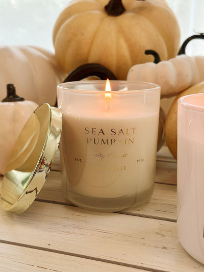 Sea Salt Pumpkin Candle Single Wick