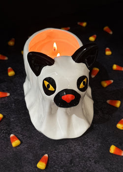 Stormy Night Ceramic Candle Double Wick