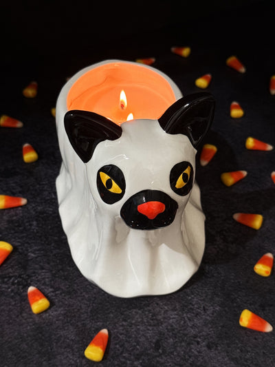 Stormy Night Ceramic Candle Double Wick