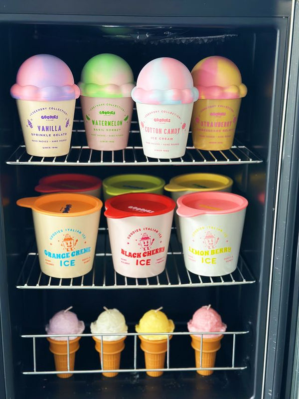 Lemon Berry Ice Candle Single Wick