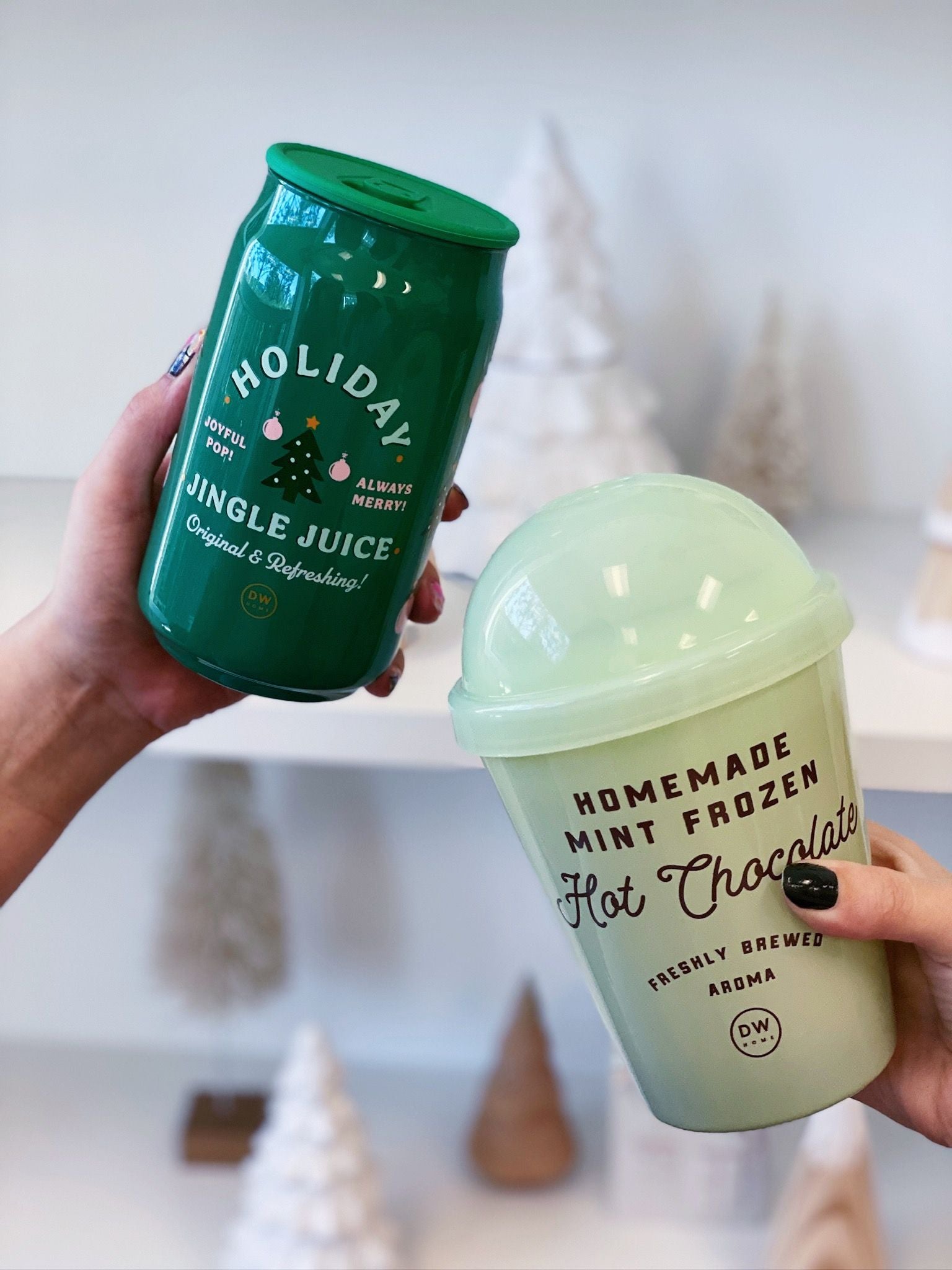 Homemade Mint Frozen Hot Chocolate – DW Home Candles