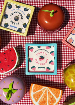 Juliette Strawberry Candle Wooden Wick