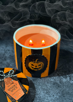 Spooky Spice | Ceramic Double Wick Candle