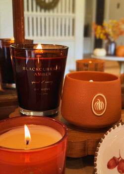 Blackcurrant Amber WOODEN WICK Candle