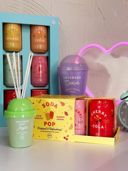 Soda Pop | 4-Pack Box Set – DW Home Candles
