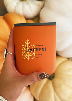 Harvest Pumpkin Spice Candle Single Wick