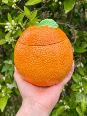 Juicy Orange Ceramic Candle Double Wick
