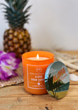 Aloha From Hawaii Candle Single Wick