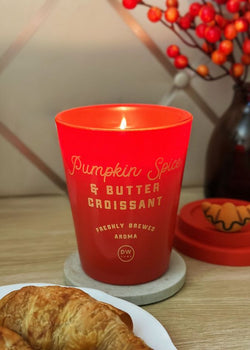 Pumpkin Spice & Butter Croissant Candle Single Wick