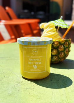 Pineapple Soft Serve Candle Single Wick