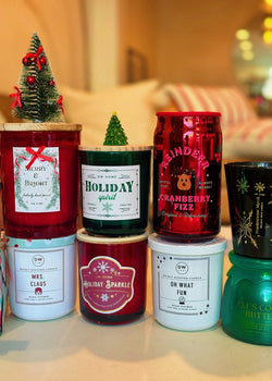 Reindeer Cranberry Fizz Candle Single Wick