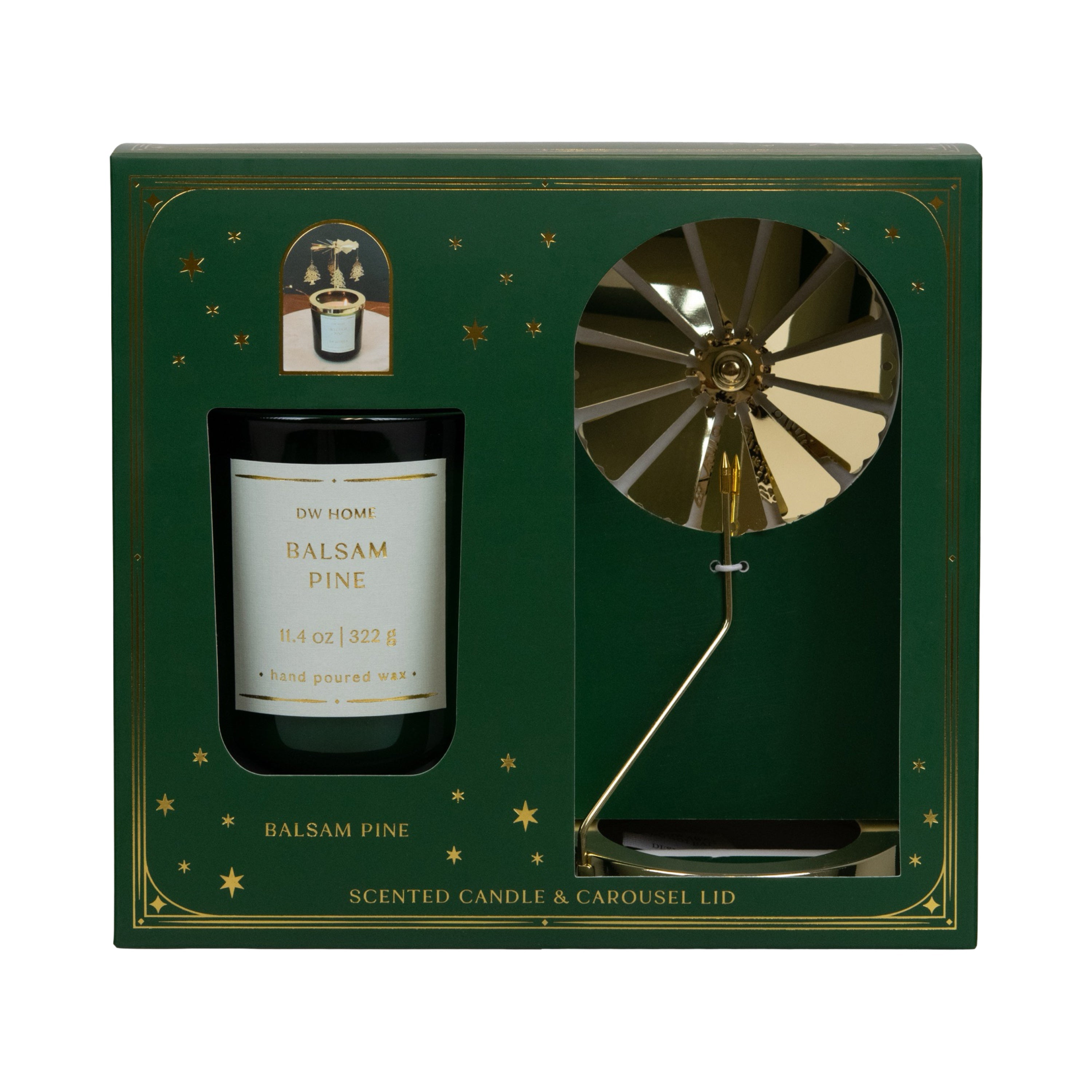 Balsam Pine & Carousel Lid | Box Set – DW Home Candles