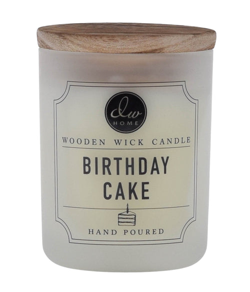 Birthday Cake | Wooden Wick Candle - Mini