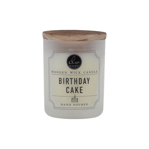 Birthday Cake | Wooden Wick Candle - Mini