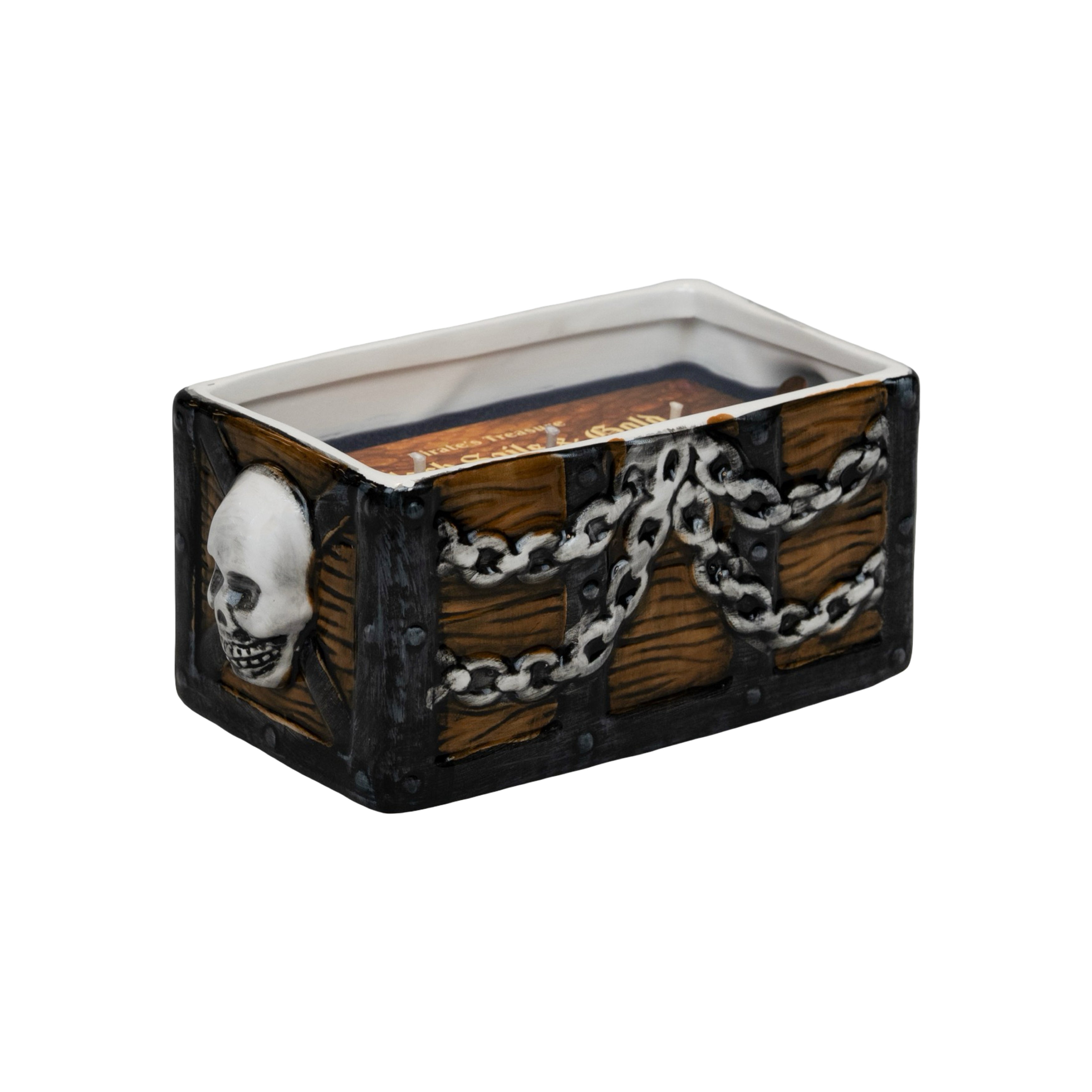 Black Sails & Gold | Ceramic Treasure Chest – DW Home Candles
