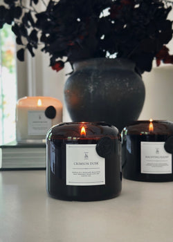 Crimson Dusk Single Wick Candle