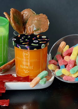 Sour Gummies Candle SIngle Wick