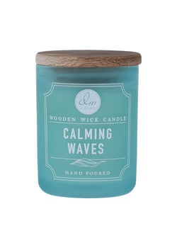 Calming Waves | Wooden Wick Candle - Mini