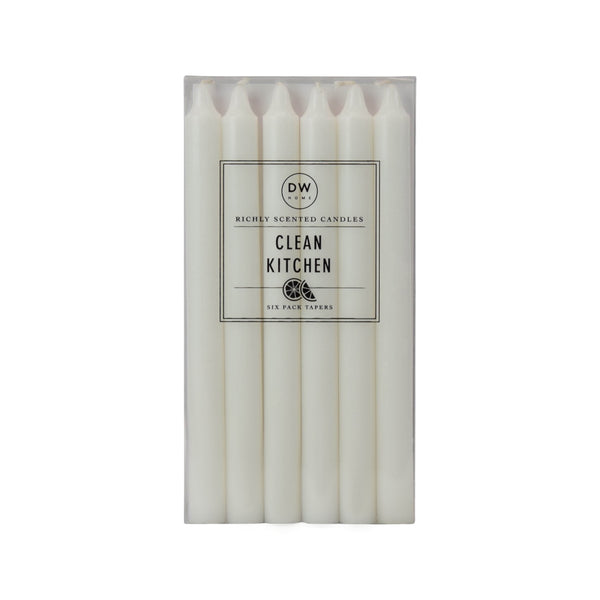 Clean Kitchen | Taper 6-Pack – DW Home Candles