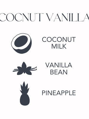 Coconut Vanilla Infographic
