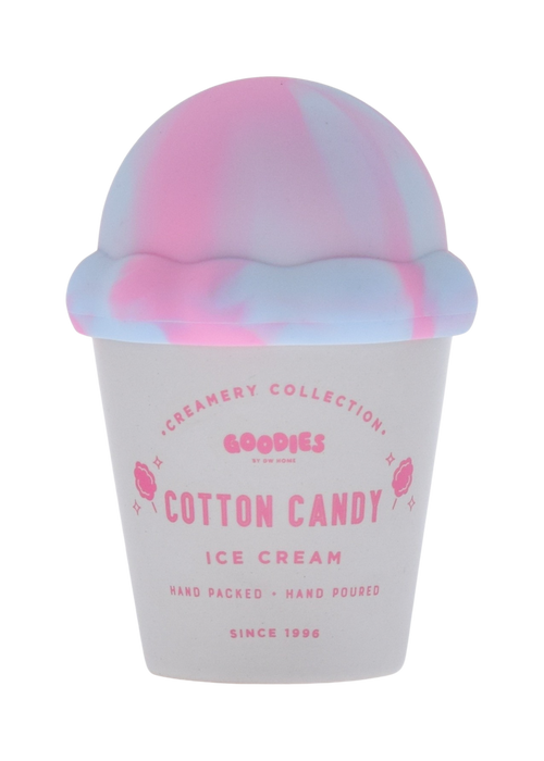 Goodies, ceramic ice cream jar with silicone lid