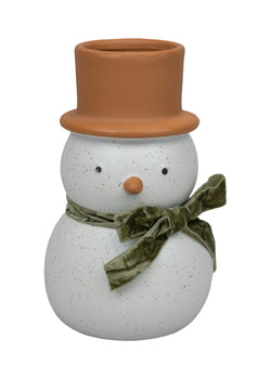 Frosted Vanilla | Ceramic Snowman