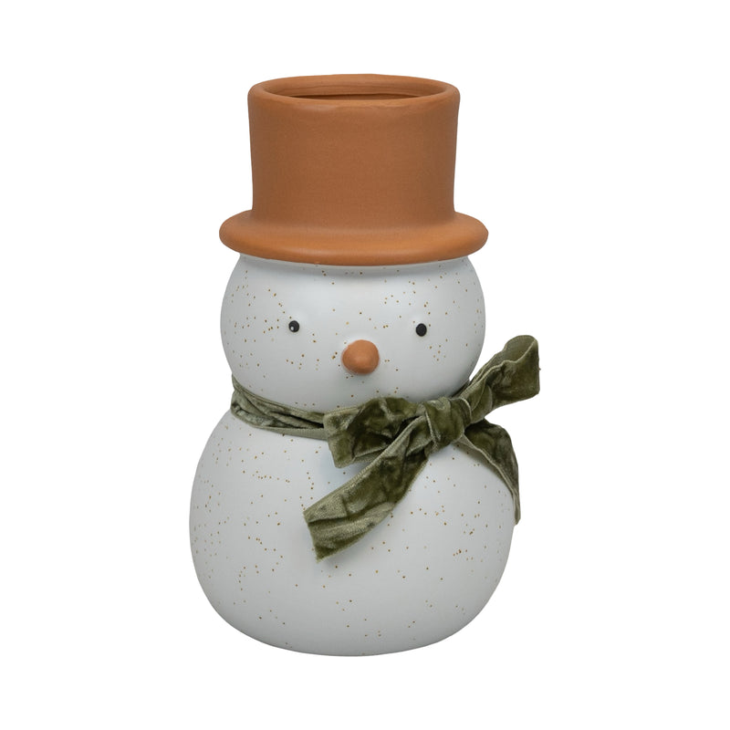 Frosted Vanilla | Ceramic Snowman