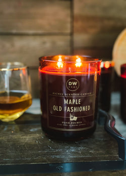 Maple Old Fashioned Candle Double Wick