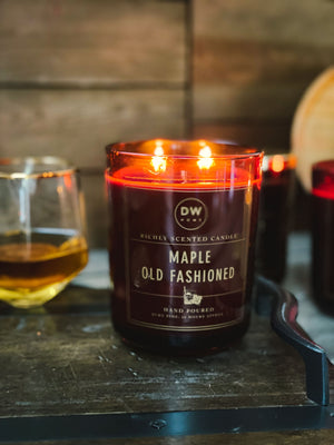 Maple Old Fashioned Candle Double Wick