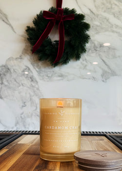 Cardamom Chai Candle Wooden Wick