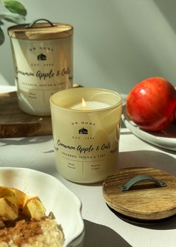 Cinnamon Apple & Oats Single Wick
