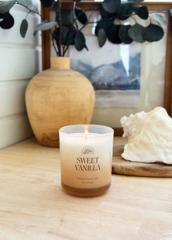Sweet Vanilla Candle Single Wick