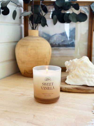 Sweet Vanilla Candle Single Wick