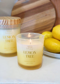 Lemon Tree Candle Single Wick