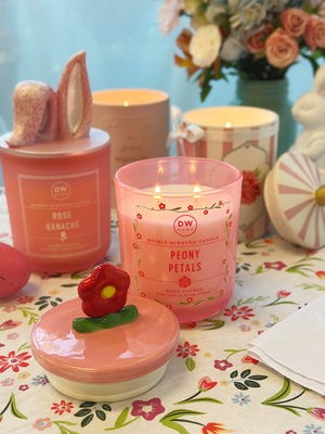 Peony Petals Candle Double Wick