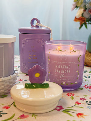 Relaxing Lavender Candle Double Wick