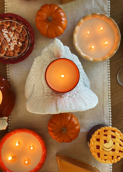 Sweet Apple Pie | Ceramic Candle 4-Wick