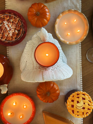 Sweet Apple Pie | Ceramic Candle 4-Wick