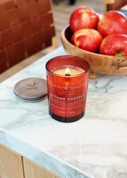 Autumn Harvest Candle Wooden Wick