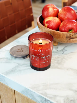 Autumn Harvest Candle Wooden Wick