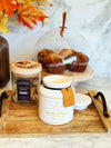 Vanilla & Pecan | Ceramic Candle Double Wick