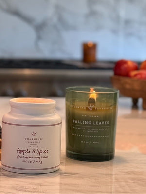 Falling Leaves Candle Wooden Wick