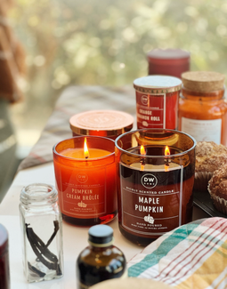 Pumpkin Cream Brulee Candle Single Wick